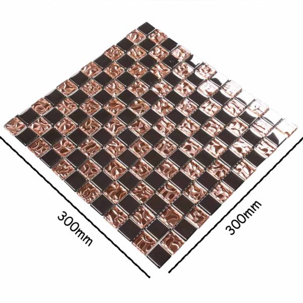 glass plating mirror mosaic tile