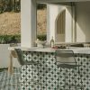 Chinese-style lantern patterned stone mosaic tiles