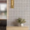 Chinese-style lantern patterned stone mosaic tiles