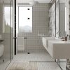 Chinese-style lantern patterned stone mosaic tiles