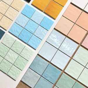 Dopamine gradient ceramic mosaic
