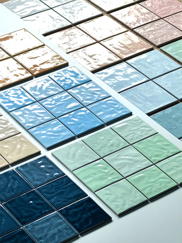 Dopamine gradient ceramic mosaic
