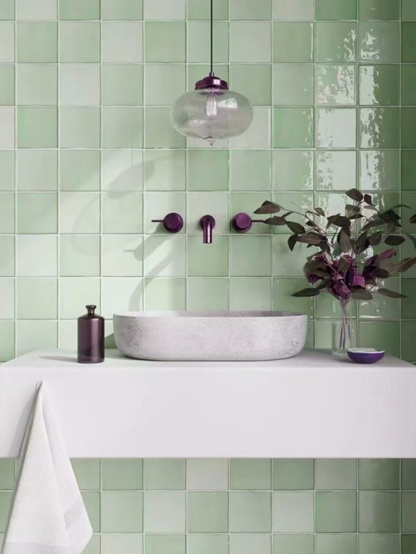 Dopamine gradient ceramic mosaic