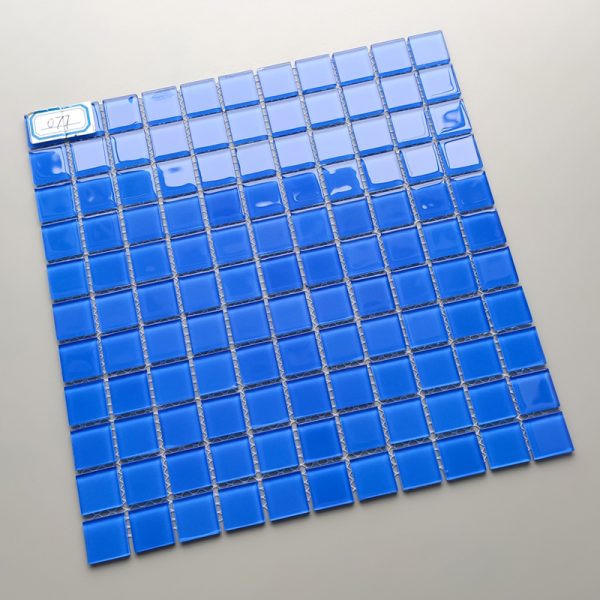 Solid Color Crystal Glass Mosaic