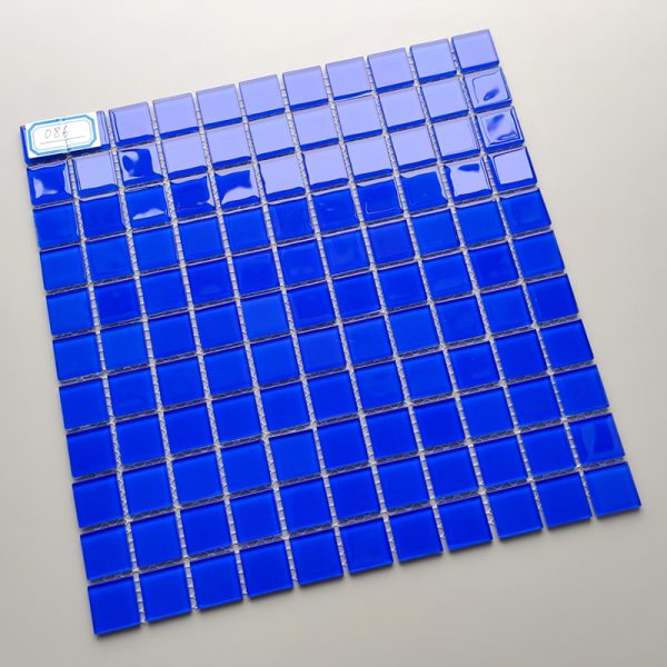 Solid Color Crystal Glass Mosaic