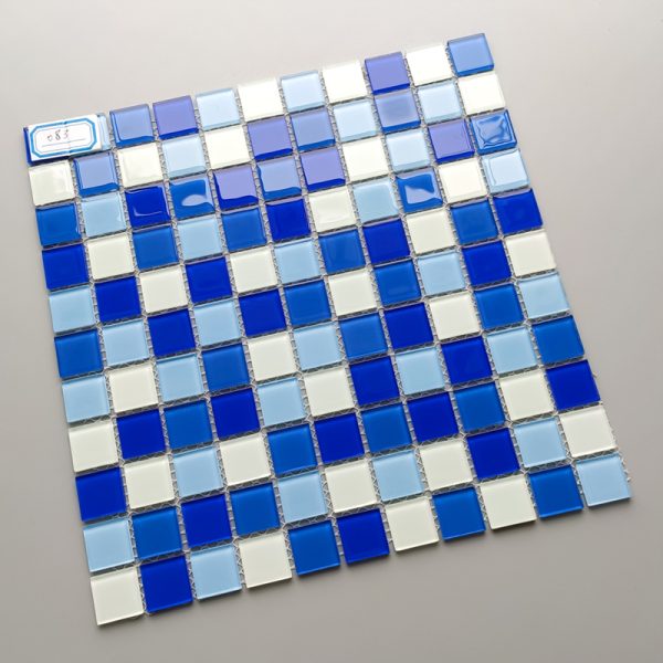 Solid Color Crystal Glass Mosaic
