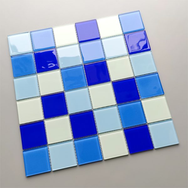 Solid Color Crystal Glass Mosaic