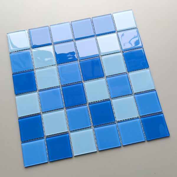 Solid Color Crystal Glass Mosaic