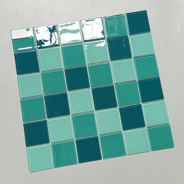 Solid Color Crystal Glass Mosaic