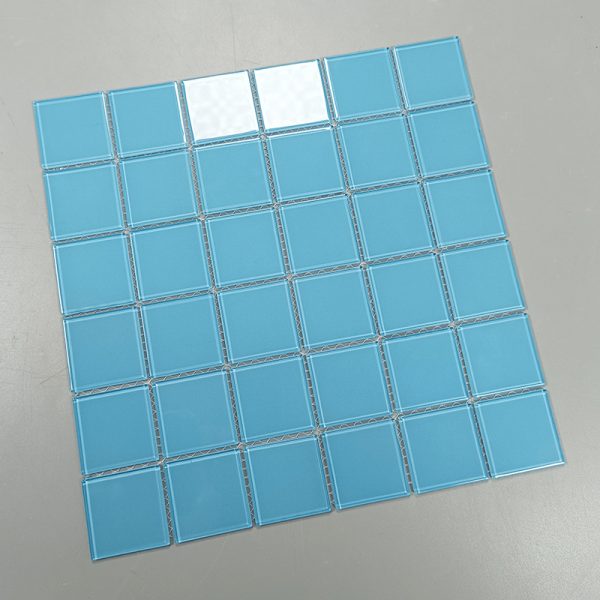 Solid Color Crystal Glass Mosaic