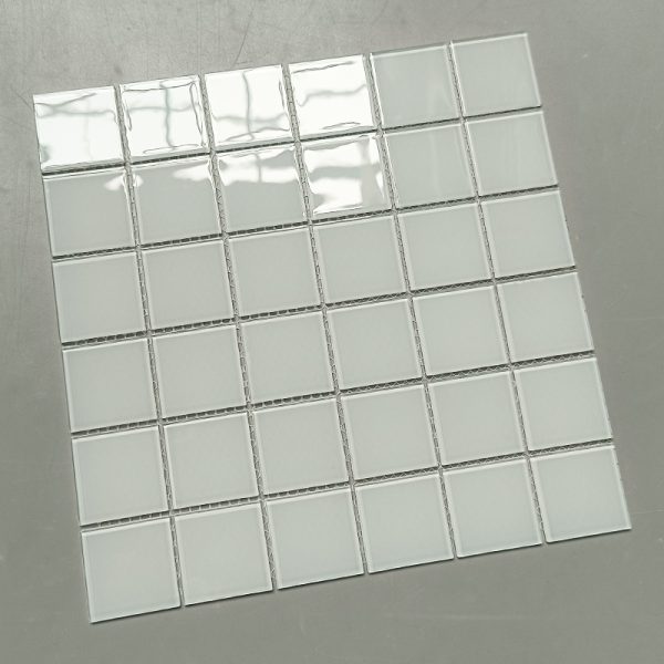 Solid Color Crystal Glass Mosaic