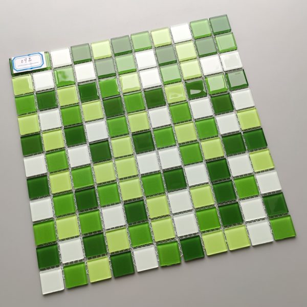 Solid Color Crystal Glass Mosaic