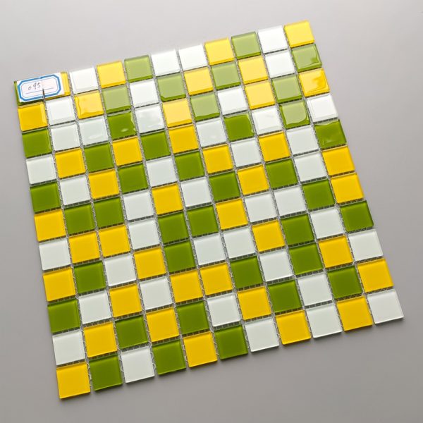 Solid Color Crystal Glass Mosaic