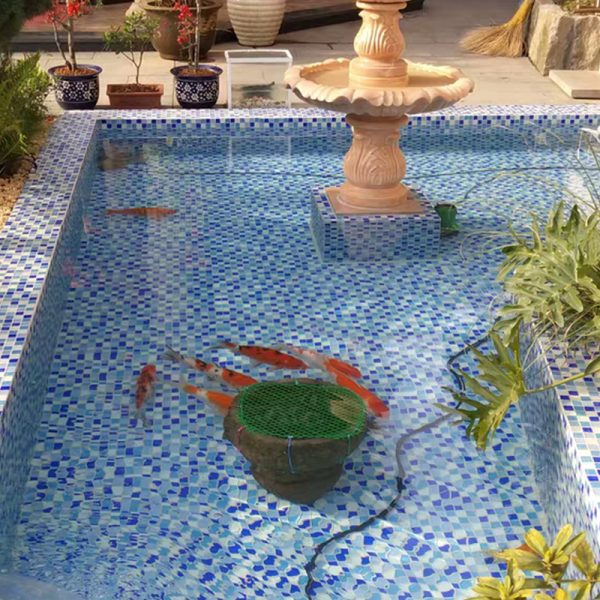 Solid Color Crystal Glass Mosaic