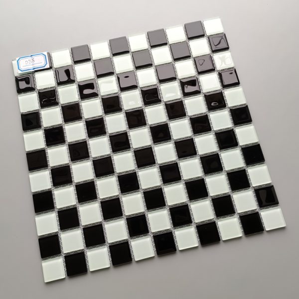 Solid Color Crystal Glass Mosaic