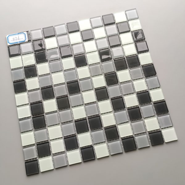 Solid Color Crystal Glass Mosaic