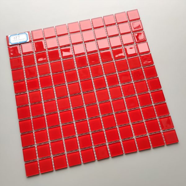 Solid Color Crystal Glass Mosaic