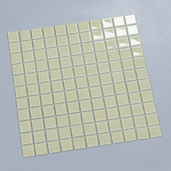 Solid Color Crystal Glass Mosaic
