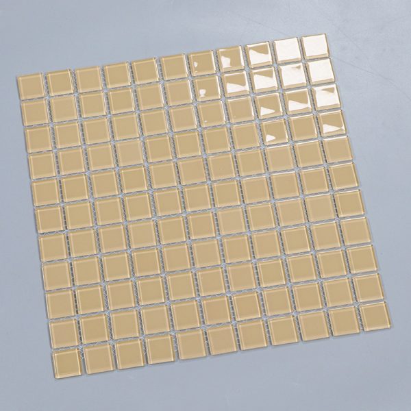 Solid Color Crystal Glass Mosaic