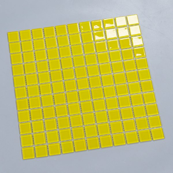 Solid Color Crystal Glass Mosaic