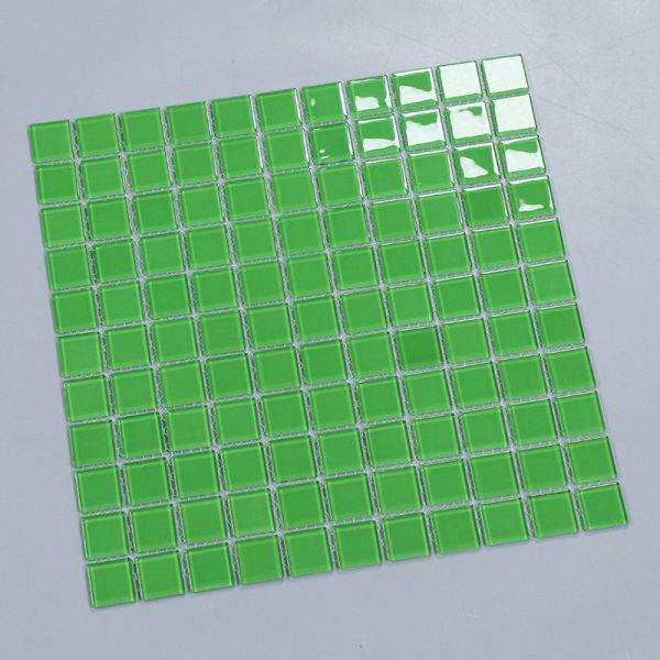 Solid Color Crystal Glass Mosaic