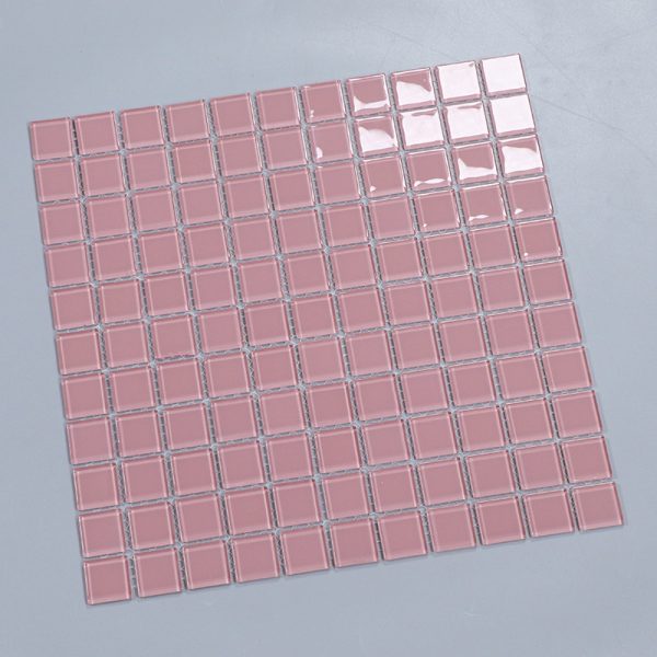 Solid Color Crystal Glass Mosaic