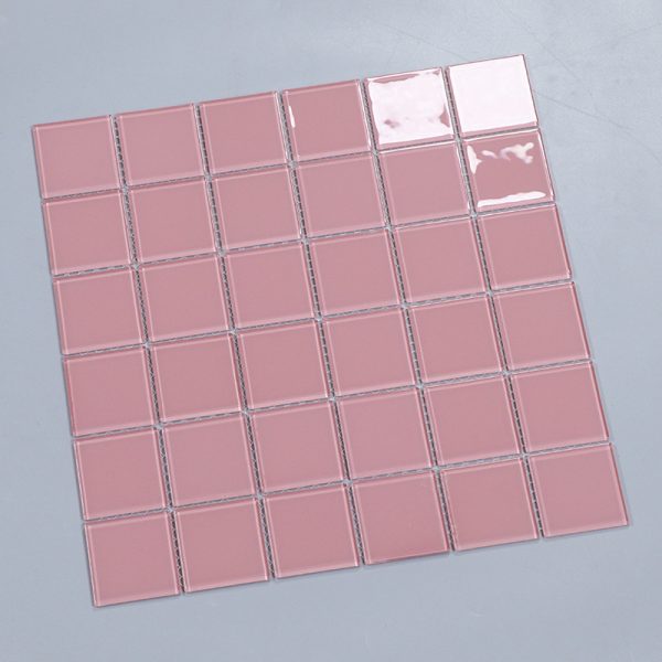 Solid Color Crystal Glass Mosaic