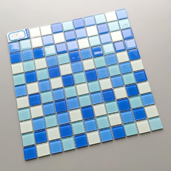 Solid Color Crystal Glass Mosaic