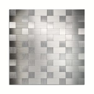 One Metal Mosaic Self Adhesive Tile