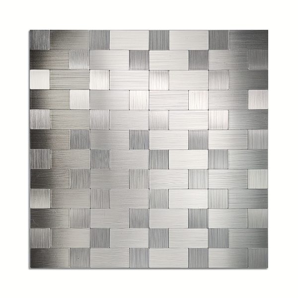 One Metal Mosaic Self Adhesive Tile