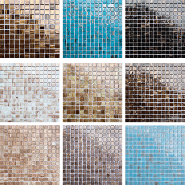 hot-melt swimming pools Mosaic Tiles