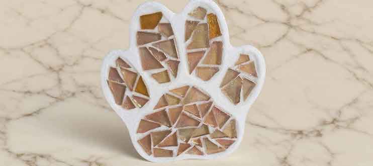 24K Gold Leaf Mosaic