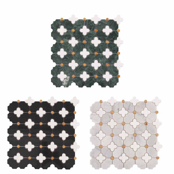 Flower Waterjet Marble