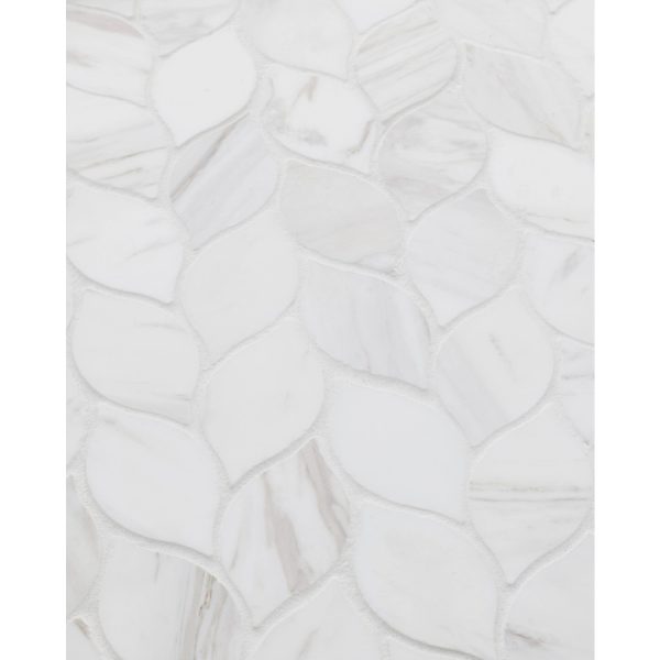 Alison Victoria Elia Honed Marble Mosiac Wall and Floor Tile (2) Alison Victoria Elia Honed Marble Mosiac Wall and Floor Tile