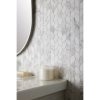 Alison Victoria Elia Honed Marble Mosiac Wall and Floor Tile (4) Alison Victoria Elia Honed Marble Mosiac Wall and Floor Tile