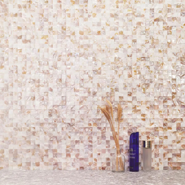 Shell Mosaic-Seamless Oil Flower Shell