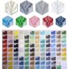 Brilliant Light Glass Mosaic Tile