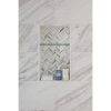 Alato Beachwalk Chevron Glass Mosaic Wall Tile