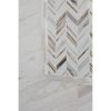 Alato Beachwalk Chevron Glass Mosaic Wall Tile