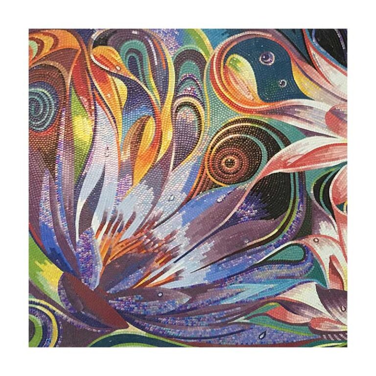 Custom Flower Mosaic Art (38)