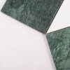 Big Pingpong Green & White Hexagon Marble