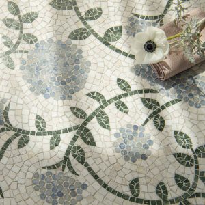 Handcrafted vintage mosaic patterns