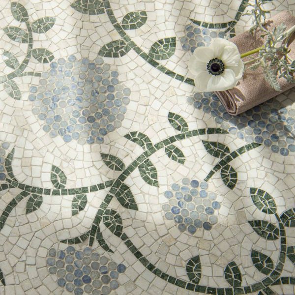 Handcrafted vintage mosaic patterns