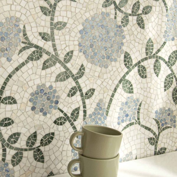 Handcrafted vintage mosaic patterns