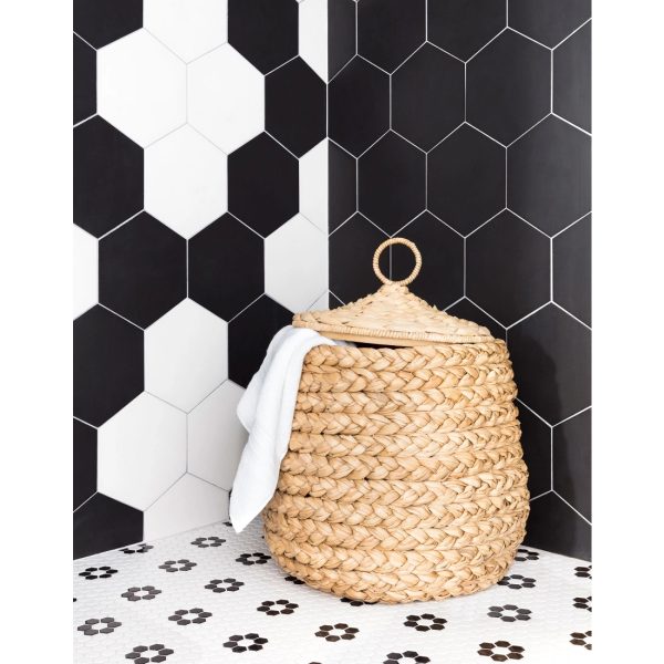 Hex Matte Mosaic Wall Floor Tile