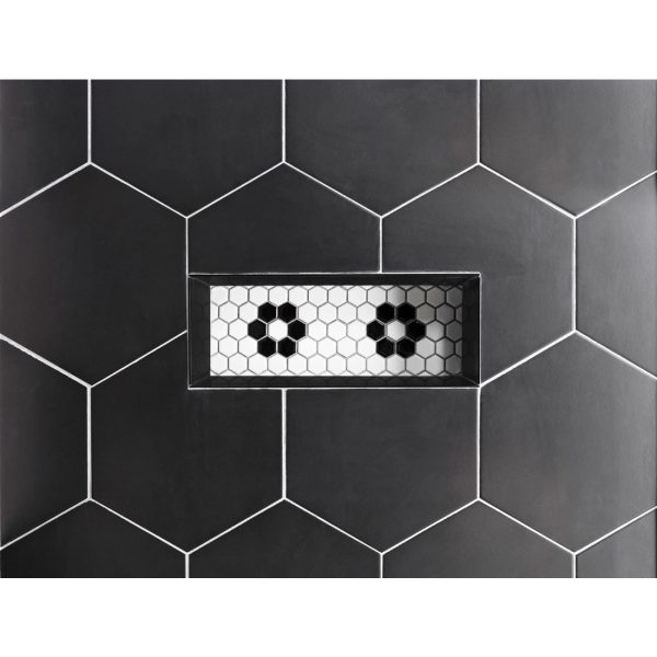 Hex Matte Mosaic Wall Floor Tile