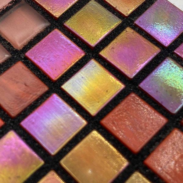 Mosaic Crystal Grout Polyester Material