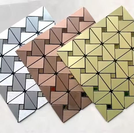 Swing PVC Metal Mosaic Self - Adhesive