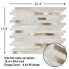 PVC Metal Mosaic Self - Adhesive
