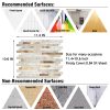 PVC Metal Mosaic Self - Adhesive